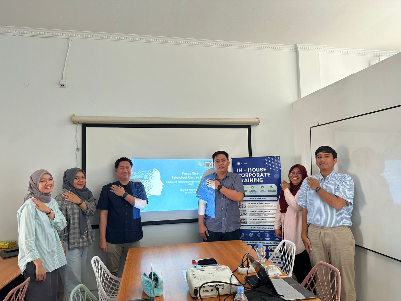Kunjungan Pusat Riset Teknologi Cerdas ITERA 2024